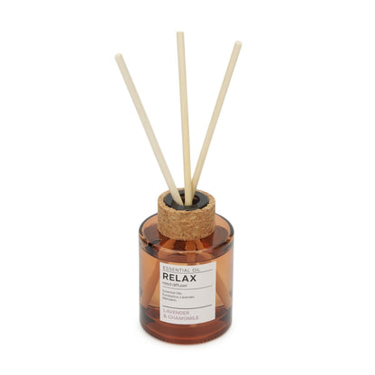 Aroma Relax Lavender & Chamomile Essential Oil Blend Liquid Reed Diffuser 130ml