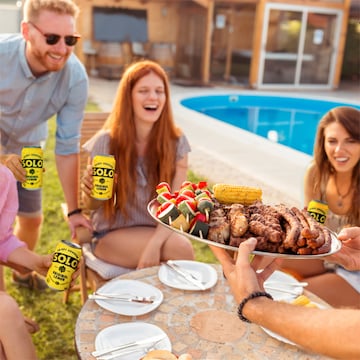 Solo Original Lemon Soft Drink Cans Multipack 375mL x 10 pack