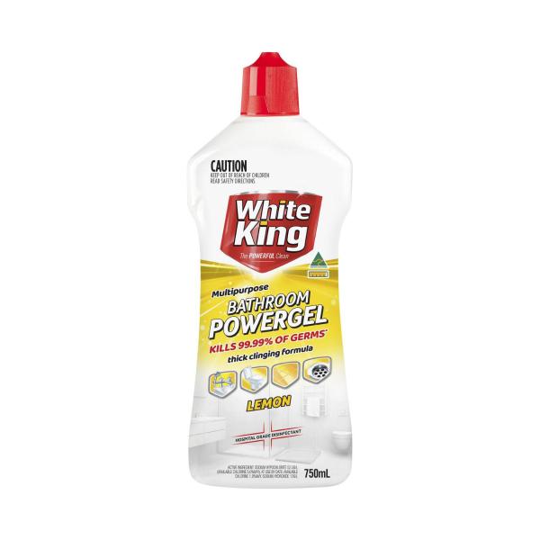 WHITE KING BATHROOM GEL:LEMON:.:750 ML