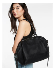 Force of Being Shoulder Bag in Black