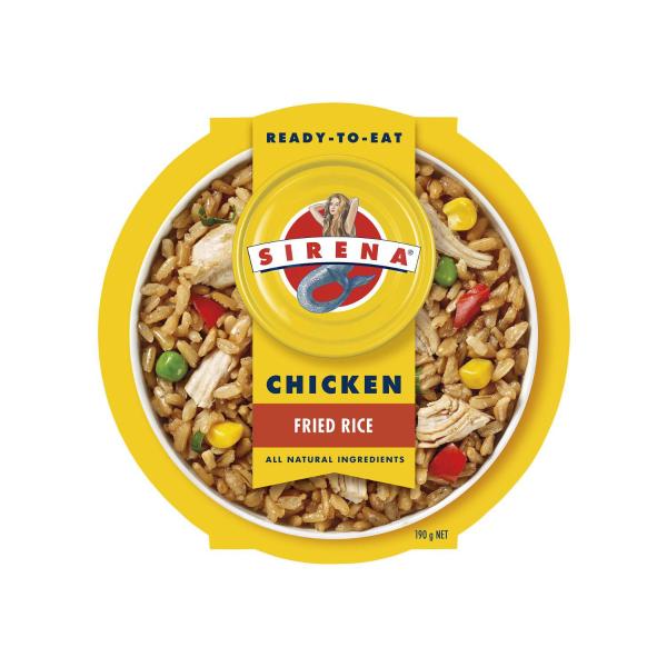 SIRENA FRIED RICE WITH CHICKEN 190G