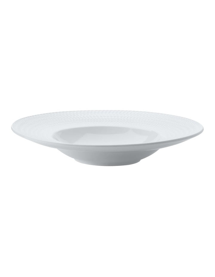 White Basics Diamonds Show Plate 30cm in White