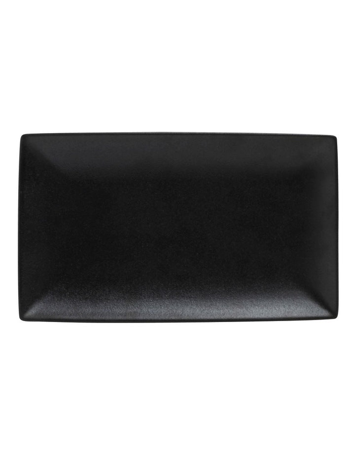 Caviar Rectangle Platter 27.5x16cm in Black