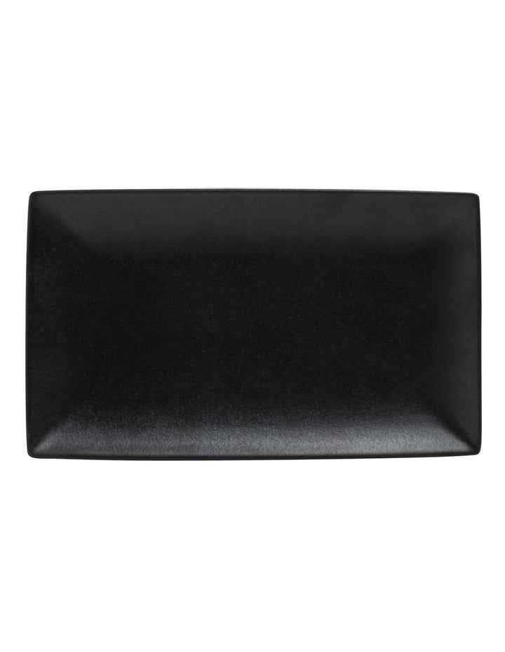 Caviar Rectangle Platter 27.5x16cm in Black