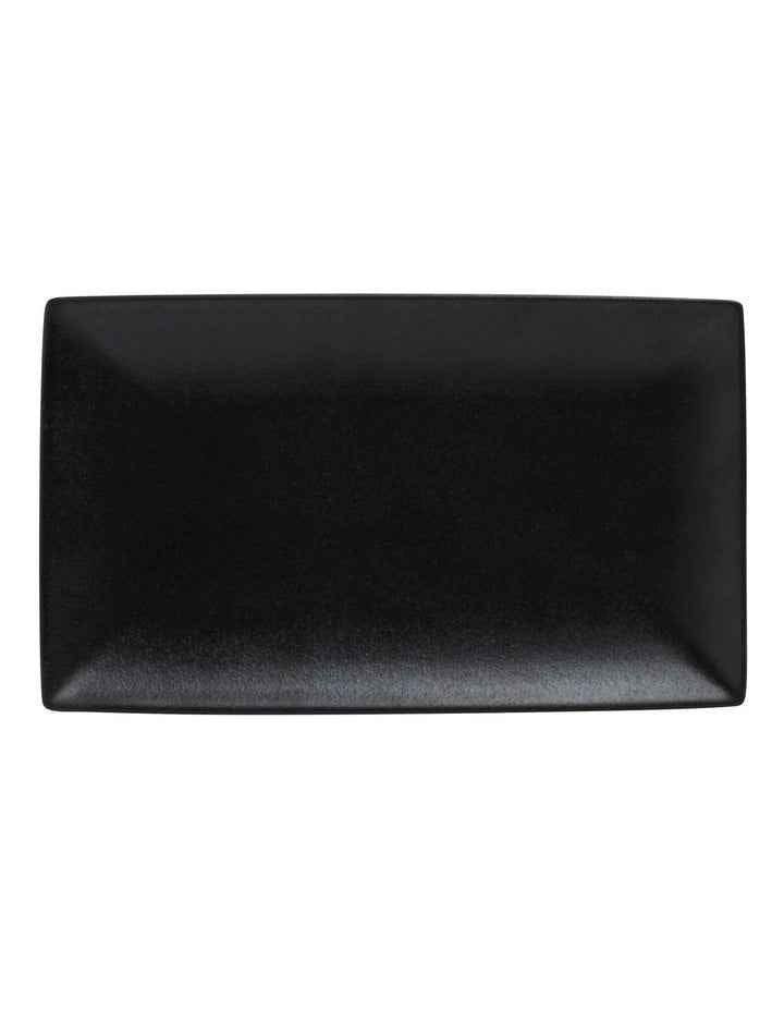 Caviar Rectangle Platter 34.5x19.5cm in Black