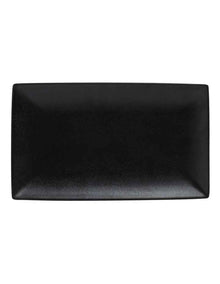 Caviar Rectangle Platter 34.5x19.5cm in Black