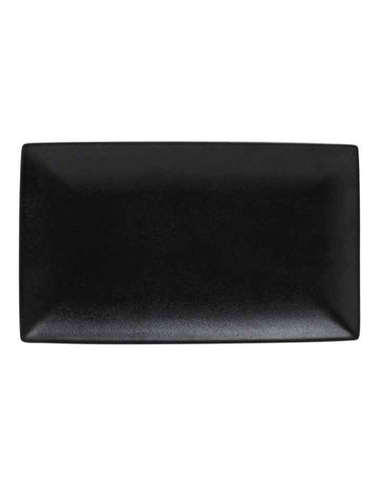 Caviar Rectangle Platter 34.5x19.5cm in Black