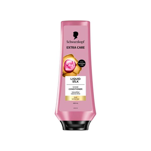 SCHWARZKOPF EXTRA CARE LIQUID SILK SMOOTHING CONDITIONER 400ML
