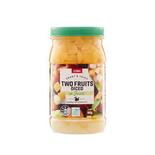 COLES FRUIT IN JUICE:TWO FRUITS IN JUICE:.:695 GRAM