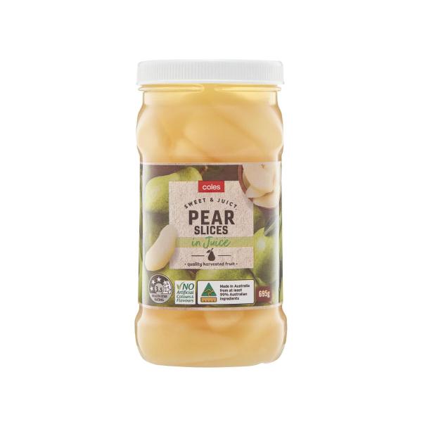 Pear Slices In Pear Fruit Juice