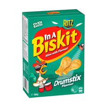 RITZ IN A BISKIT CHICKEN DRUMSTIX FLAVOURED CRACKERS 160G