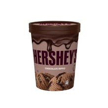 HERSHEY'S CHOCOLATE RIPPLE ICE CREAM TUB 1 LITRE