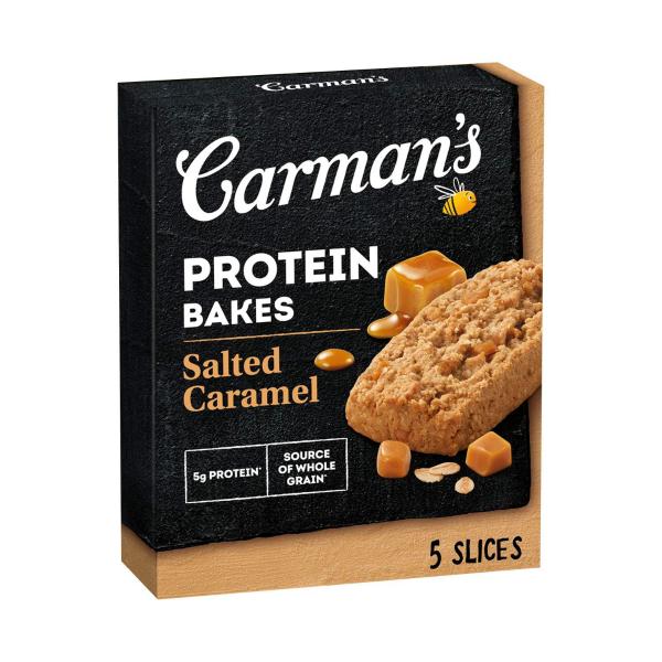 CARMANS PROTEIN BAKES SALTED CARAMEL 5 PACK