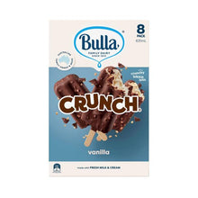 BULLA VANILLA CRUNCH ICE CREAM STICKS 8 PACK 631ML
