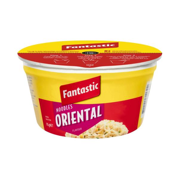 FANTASTIC NOODLES BOWL:ORIENTAL:.:85 GRAM