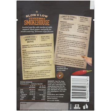 McCormick Grill Mates Tennessee Smokehouse American BBQ Rub 40g
