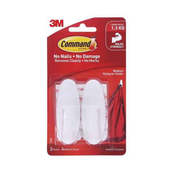 Command Medium Designer Hooks