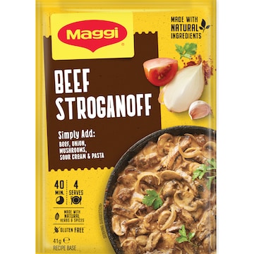 Maggi Dry Recipe Bases Beef Stroganoff 41g