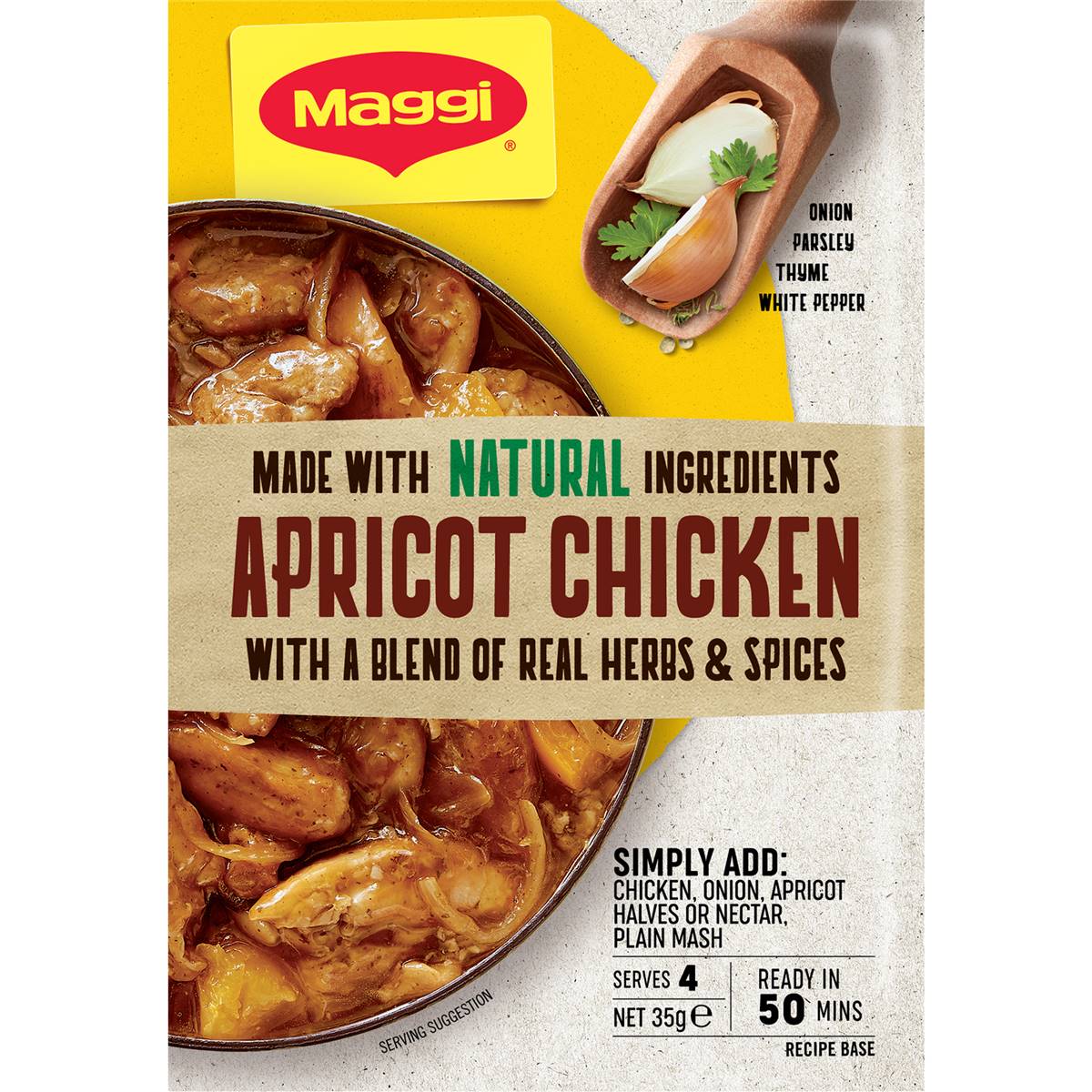 Maggi Dry Recipe Bases Apricot Chicken 35g