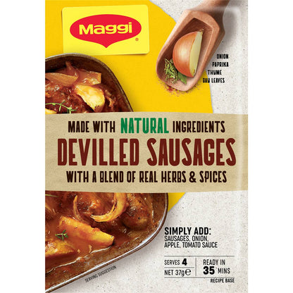 Maggi Dry Recipe Bases Devilled Sausages 37g