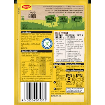 Maggi Recipe Base Beef Goulash 33g