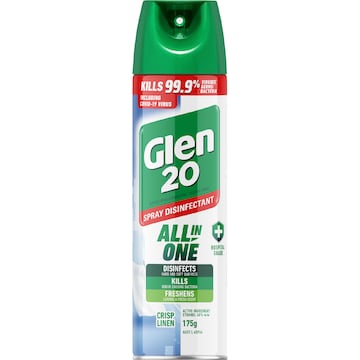 Glen 20 All-In-One Crisp Linen Disinfectant Spray 175g