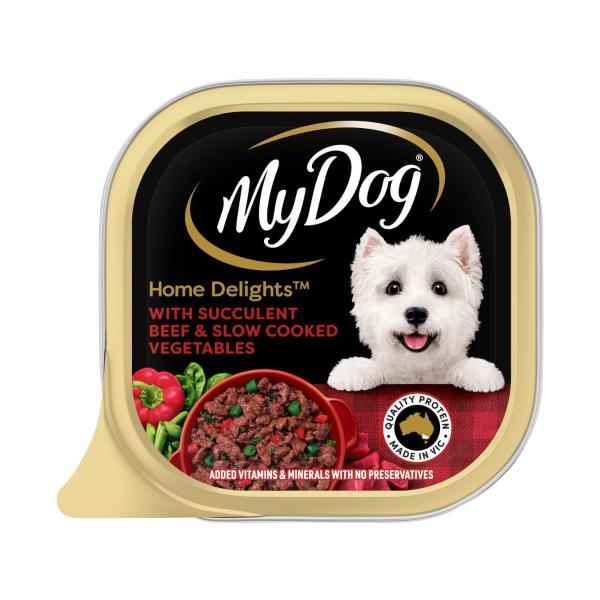 Home Delights Chunks In Gravy With Slow Cooked Beef And Green Vegetables