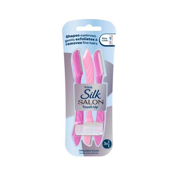 SCHICK SILK SALON TOUCH UP DISPOSABLE RAZORS 3PACK