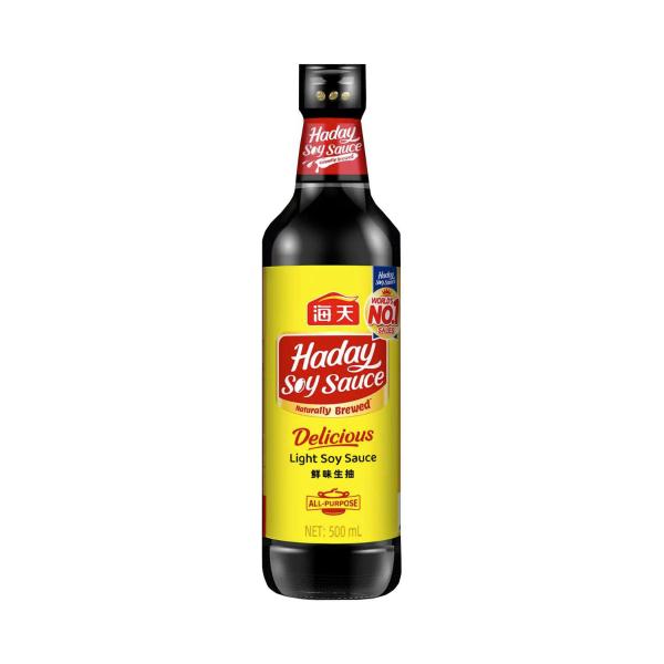 HADAY DELICIOUS SUPERIOR LIGHT SOY SAUCE 500ML