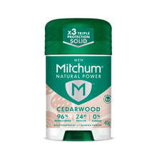 MITCHUM MENS NATURAL POWER CEDARWOOD 40G