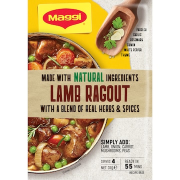 Maggi Recipe Base Lamb Ragout 37g