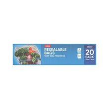 Large Resealable Storage Bags