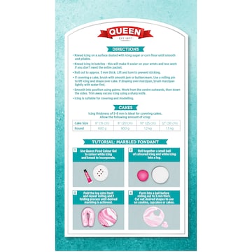 Queen Ready To Roll Icing White 600g