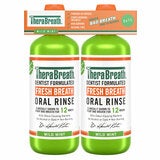 TheraBreath Mild Mint Mouthwash 2 x 1L