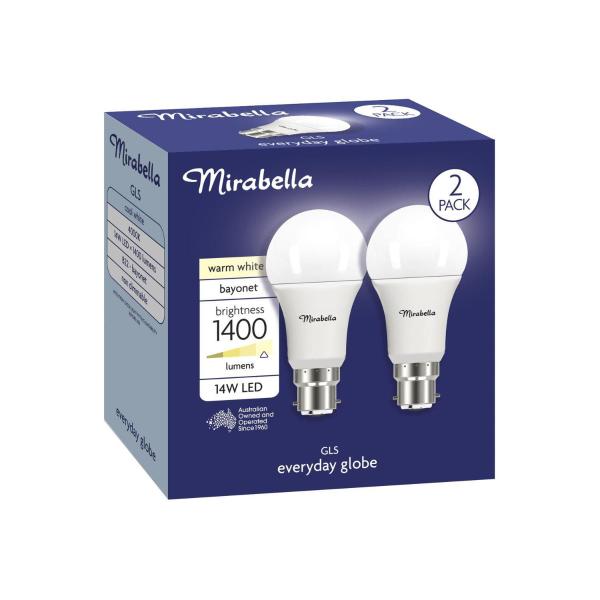 Led Gls BC 14W 1400LUM 4000K Cool White
