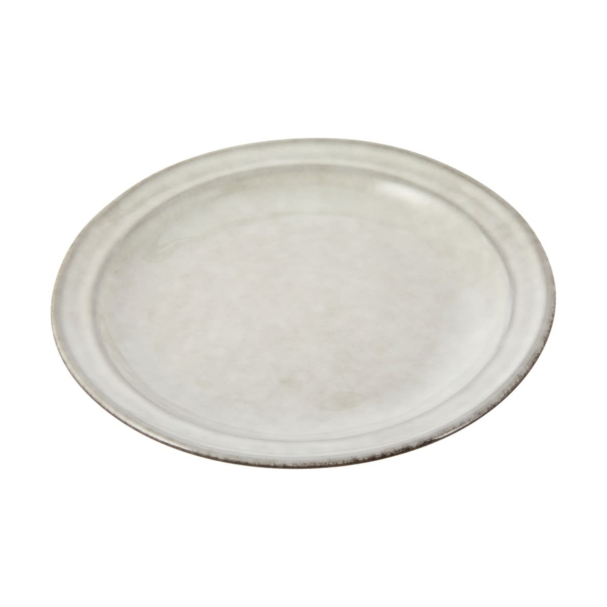 Grey Rim Side Plate
