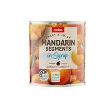 COLES MANDARIN SEGMENTS IN SYRUP