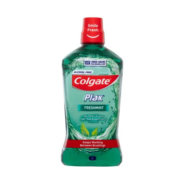 COLGATE PLAX FRESHMINT MOUTHWASH 1L