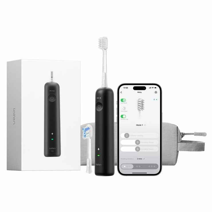 Laifen Wave SE Electric Toothbrush Black 1TB31-P-US-DG-002