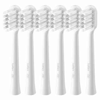 Laifen Gum Care Universal Brush Head 6 Pack White