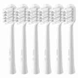 Laifen Gum Care Universal Brush Head 6 Pack White