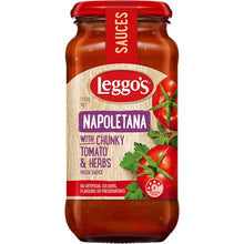 Leggo's Napoletana With Chunky Tomato & Herbs Pasta Sauce 500g