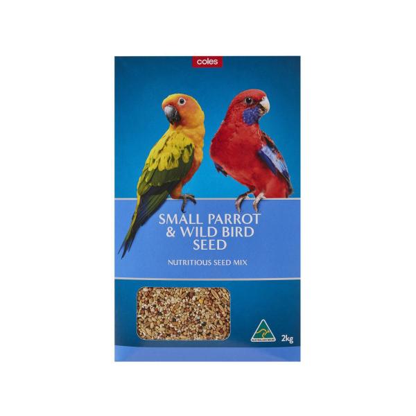 COLES SMALL PARRIOT & WILDBIRD SEED 2 KG