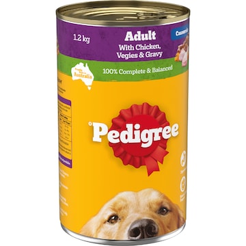 Pedigree Casserole With Chicken & Gravy Wet Dog Food Can 1.2kg