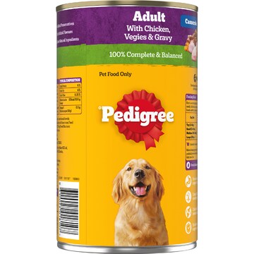 Pedigree Casserole With Chicken & Gravy Wet Dog Food Can 1.2kg