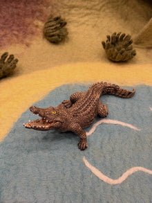 Schleich Crocodile Figurine Woodland Collection Animal Figurines 3yrs+