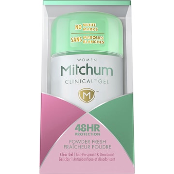 Mitchum Clinical Gel 48H Powder Fresh Antiperspirant & Deodorant 57g