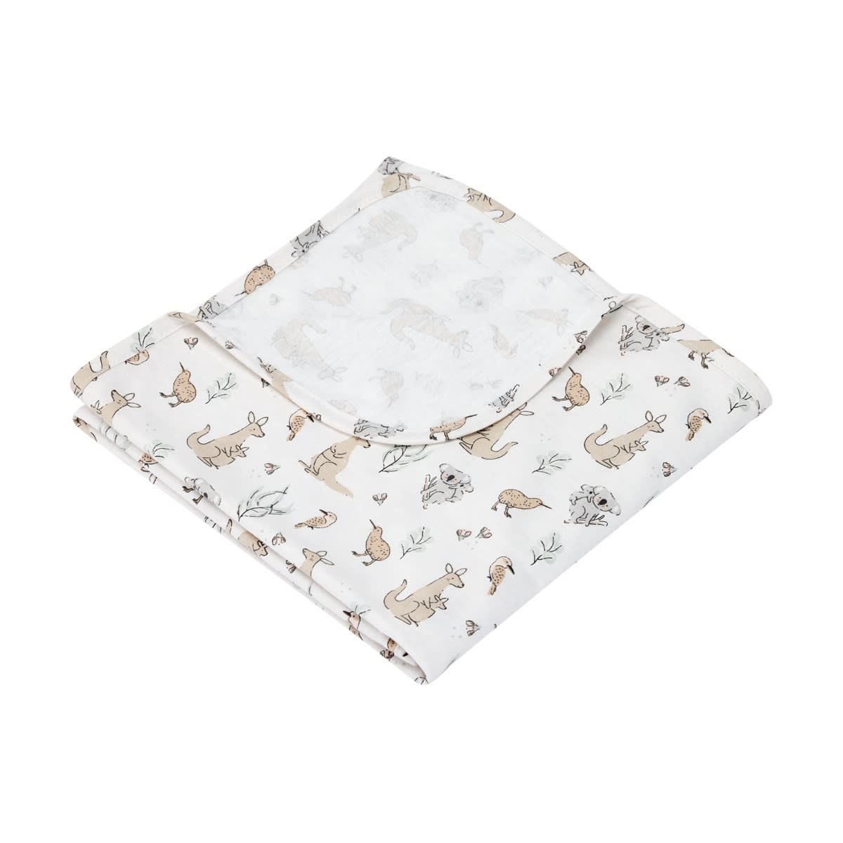 Cotton Jersey Blanket - Australiana