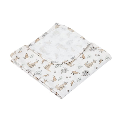 Cotton Jersey Blanket - Australiana