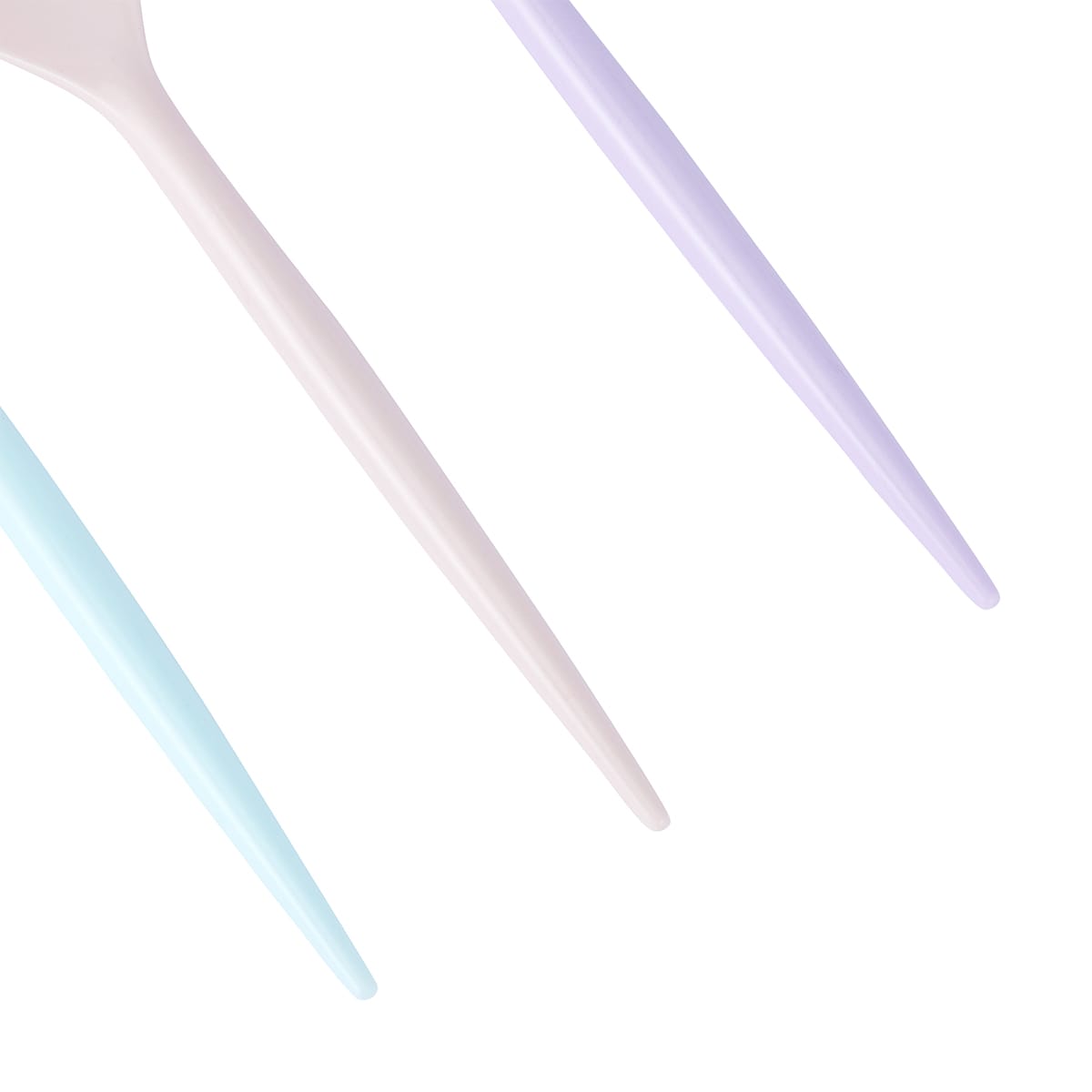 45 Piece Reusable Cutlery - Pastel